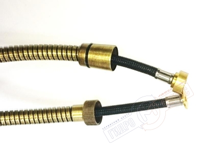 Шланг G1/2 х 1/2 L=1.5m ЗОЛОТО лейки для душа MIGLIORE