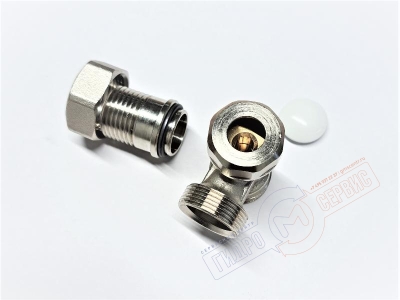 Клапан угловой стопорный с ручной балансировочной подстройкой 1/2"xM24x19 FIV Клапан угловой стопорный с ручной балансировочной подстройкой 1/2"xM24x19 FIV