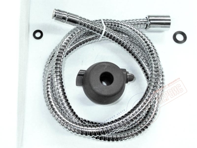 Шланг M15x1* G1/2 L=1.5m для кухонного смесителя, хром Идеал Стандард