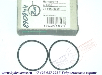 Кольцевое уплотнение 35x2 мм арт 92604000 корпуса смесителя для картриджа М2 HANSGROHE