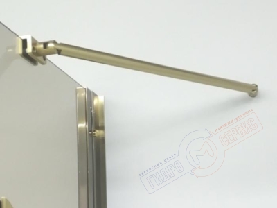 Кронштейн 500мм, золото стабилизационный душевой кабины