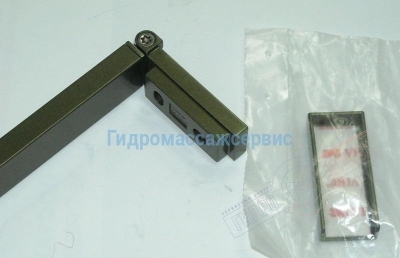 Бронза кронштейн 745мм стабилизационный Huppe душевой кабины, 