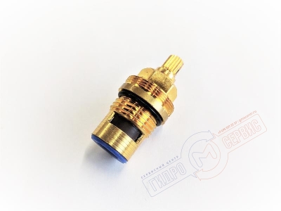 Кран-букса 1/2 90гр, ХВ, 18 шлицев смесителя Zucchetti 