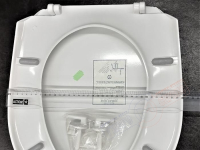 Basic 392/ Nordic 390 Сидение с крышкой стандартное унитаза GUSTAVSBERG, жесткий пластик с креплениями  Basic 392/ Nordic 390 Сидение с крышкой стандартное унитаза GUSTAVSBERG, жесткий пластик с креплениями