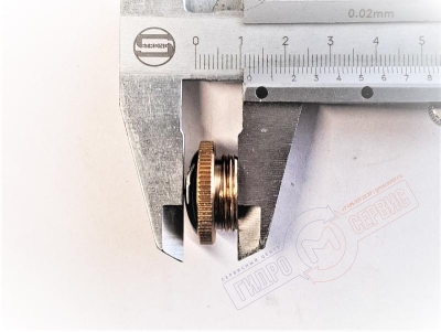 Заглушка ручки ГВ смесителя FIR