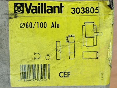 Комплект для отвода конденсата DN60/100 303805 Vaillant - нзкз