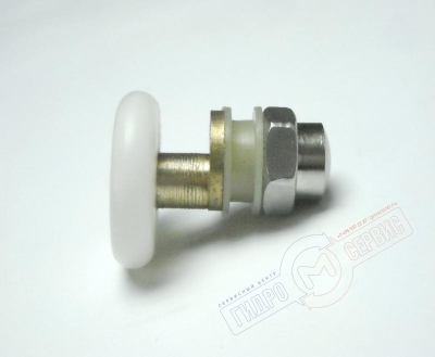 Ролик 25мм двери душевой кабины Aqalux 8992, металлический