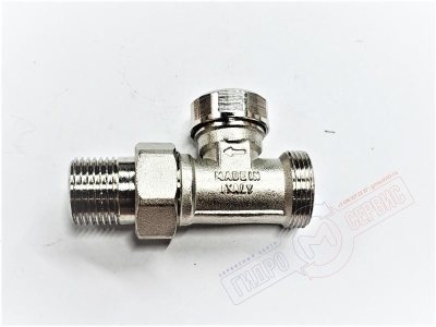 Клапан прямой стопорный с балансировочной подстройкой 1/2"xM24x19 FIV