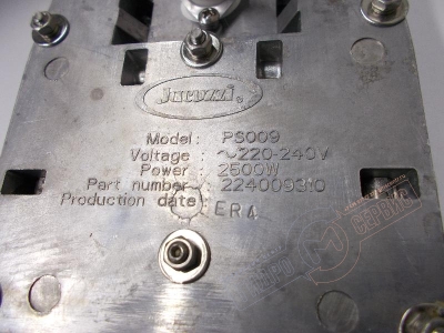 Парогенератор 2,5 kW душевой кабины Jacuzzi с турецкой баней PLAY/FRAME