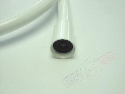 Душевой шланг G1/2x1/2 L=1.5м Белый для ручной душевой лейки Jacuzzi бокса