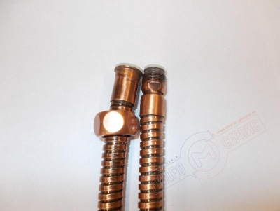 Душевой шланг M15 x G1/2"  L=2m Медь RA NICOLAZZI