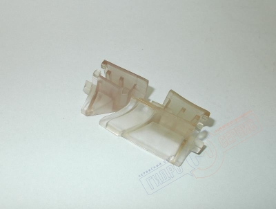 Промежуточно-концевая накладка силиконового уплотнителя двери Идеал Стандард DE LUXE