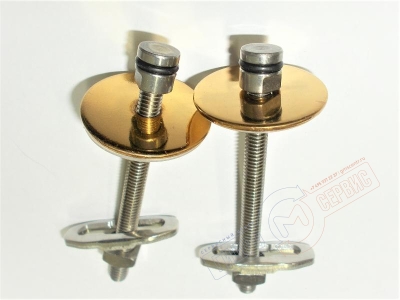 Крепления золото сиденья для унитаза MIGLIORE ML.RIC-29.110.DO