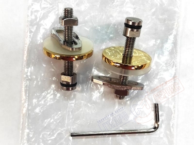 Комплект креплений 511 крышки к унитазу золото AET ITALIA