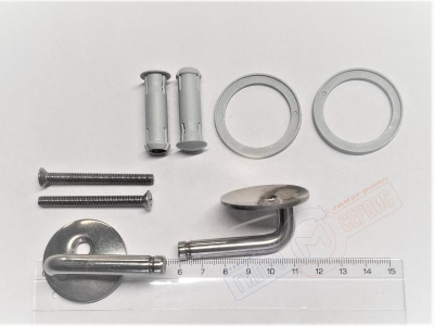 CENTURY  Крепление хром крышки-сидения унитаза Villeroy & Boch