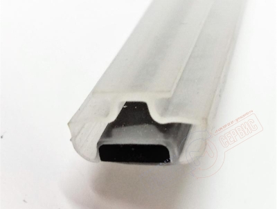 Силиконовый магнитный уплотнитель двери душевой кабины Lineatre