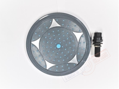 Верхний потолочный душ диаметр 230мм GUCI-851-852 Appollo