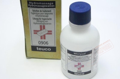 Дезинфицирующий раствор 250мл, дезинфекция для ванн TEUCO c гидромассажем
