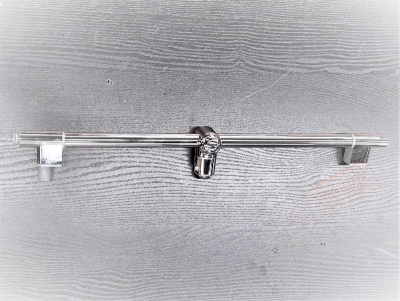 Штанга душ лейки Хром 57см с выпуском подключения шланга душевой лейки