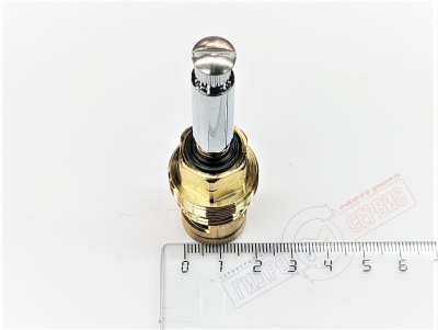 D&D, Кран букса ХВ керамическая Хром смесителя, правая