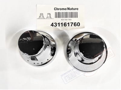 Набор Хром ручек термосмесителя душевой кабины JACUZZI Link/Cloud/Play/Material