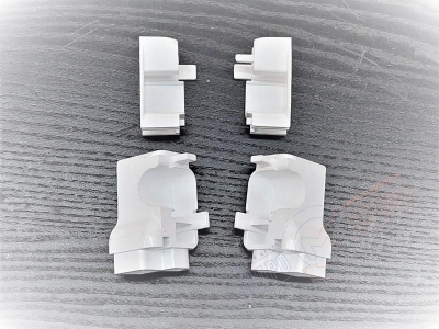 TEUCO 112/116 Крепление стеклянной панели в направляющей дуге душ кабины