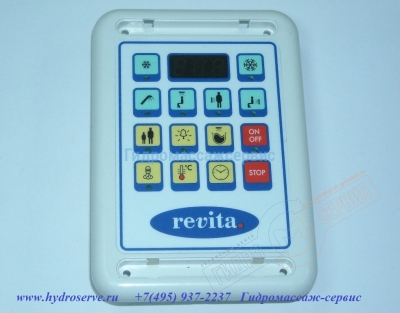 Пульт TRX1 управления  душевой кабины Albatros / REVITA AKIRA с турецкой баней Пульт TRX1 управления  душевой кабины Albatros / REVITA AKIRA с турецкой баней