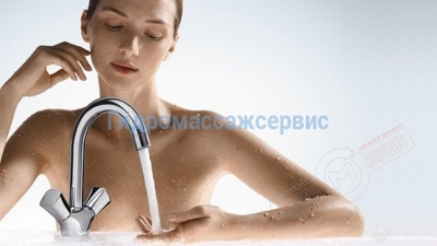 Смеситель для раковины Hansgrohe Logis 71222000 с донным клапаном