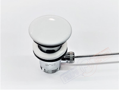 Донный слив 681 с керамической крышкой раковины Villeroy & Boch