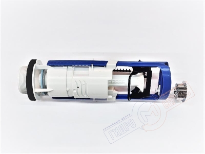 Механизм DECO с кнопкой Хром 40мм и клапаном 1\2 нижний OLI наполнения бачка унитаза Механизм DECO с кнопкой Хром 40мм и клапаном 1\2 нижний OLI наполнения бачка унитаза