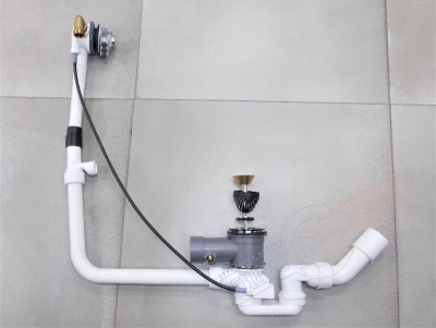 HOESCH, Слив-перелив с наполнением COMBI PLUS, без декоративных частей