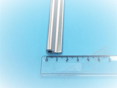 Водоотбойник 1,0m (порожек) душевой кабины, хром Medea