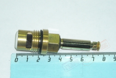 D&D Кран букса ГВ 1\2, 90гр керамическая Бронза