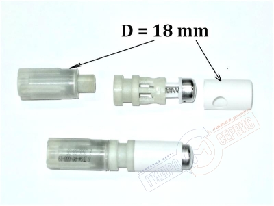 TESI 3 Механизм 18мм плавного опускания сидения унитаза IDEAL STANDARD с 2020 г.в.