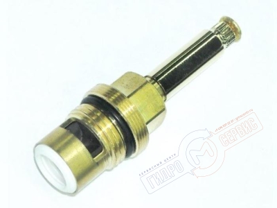 D&D Кран букса ХВ 1\2, 90гр бронза керамическая