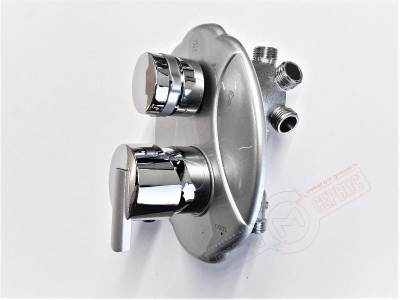 Cмеситель Z=7см с 5-ти позиционным переключателем функций для душевой кабины APOLLO TS49W 