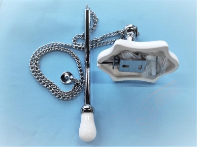 Цепочка хром с держателем LADY для высокого бачка LINEATRE