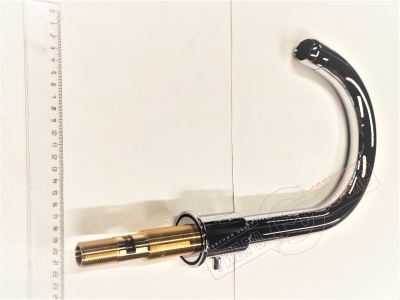 Излив хром Gessi GOCCIA смесителя в сборе с переключателем 