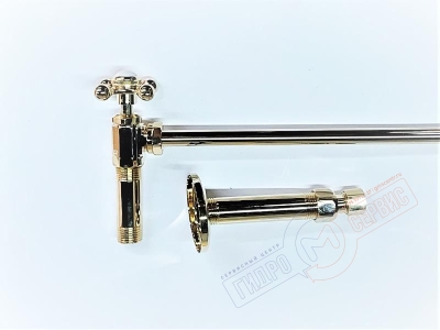 D&D Кран-соединение золото