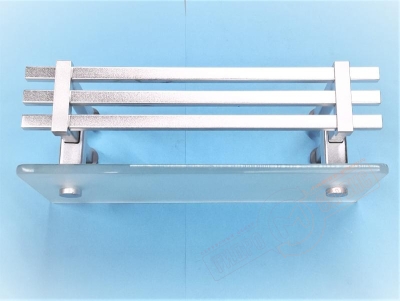 Полка 30*12*9см с поручнями для душевой кабины E020 Aqualux