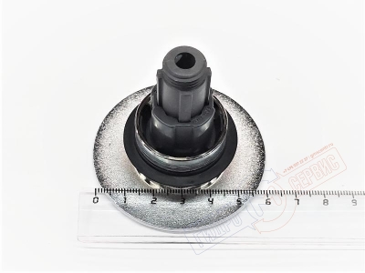 Пробка ХРОМ Клик-Клак слива раковины с переливом CARLO FRATTINI