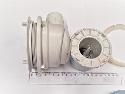 Сифон 90мм Хром в сборе для душевой кабины GUCI-852 APOLLO