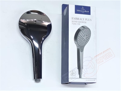 Душевая лейка для ванны \ кабины с логотипом VILLEROY & BOCH Душевая лейка для ванны \ кабины с логотипом VILLEROY & BOCH