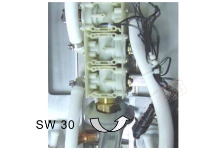 Клапан управления 96648000 душевой кабины Pharo HANSGROHE