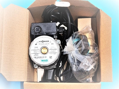 7339468 Комплект подключения бойлера для котлов Viessmann до 40-70kW -  циркуляционный насос WILO VIRS30/6-1 4504726 - нзкз
