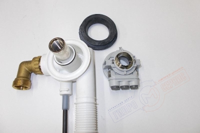 HOESCH, Слив-перелив с наполнением COMBI PLUS, без декоративных частей