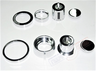 Набор ручек термостатического Хром смесителя JACUZZI душевой кабины