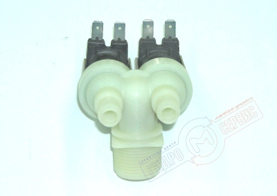 Электроклапан душевой кабины, двойной 12V, Appollo