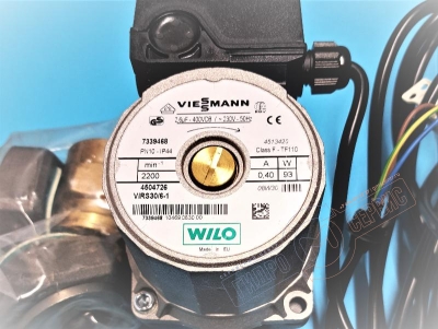7339468 Комплект подключения бойлера для котлов Viessmann до 40-70kW -  циркуляционный насос WILO VIRS30/6-1 4504726 7339468 Комплект подключения бойлера для котлов Viessmann до 40-70kW -  циркуляционный насос WILO VIRS30/6-1 4504726