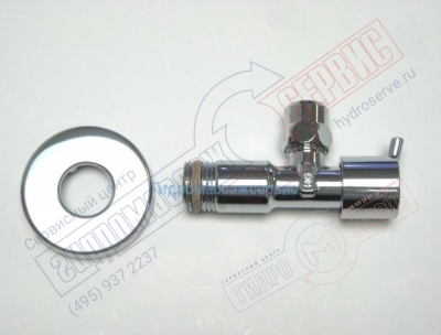 Угловой вентиль ручка S хром, Hansgrohe